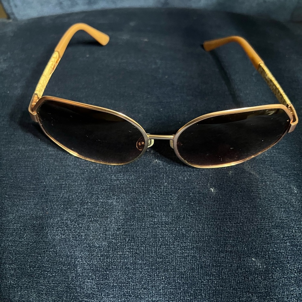 Vince Camuto Tan and Brown Sunglasses